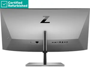 RENEW SILVER HP Z34c G3 Curved Charging Monitor - 34" 3440x1440 WQHD 350-nit 60Hz AG, Curved, IPS, USB-C(100W)/HDMI/DisplayPort, 4x USB-A, speakers, 5MP webcam, RJ-45 LAN, height adjustable/tilt/swivel, 1 years
