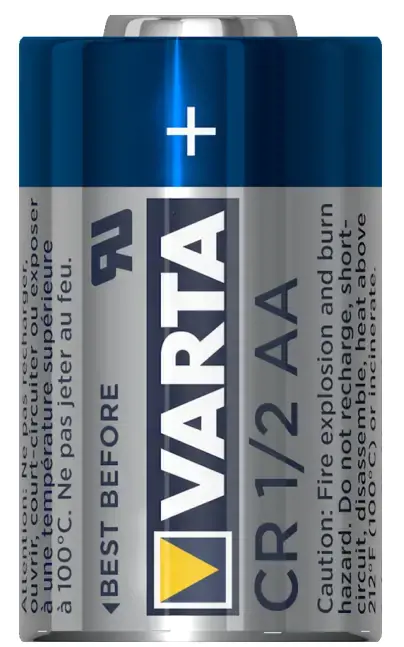 Varta CR1/2AA, CR14250, ličio, 3 V, 1 vnt., 80 mm, 18 mm