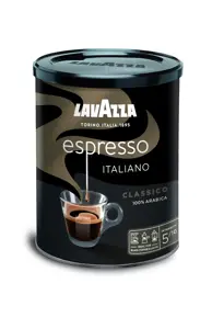 Kava LAVAZZA Espresso, malta, 250 g, metalinėje dėžutėje