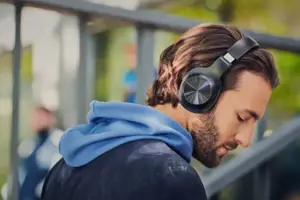 "Panasonic" belaidės ausinės RB-HX220BDEK, juodos spalvos