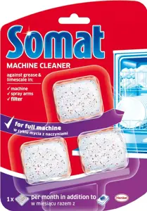 SOMAT MACHINE CARE indaplovių priežiūros priemonė, 3 vnt.