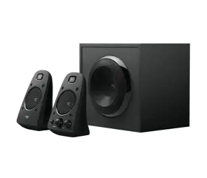 "Logitech" Z623 Įtraukiantis THX garsas, 2.1 kanalo, 200 W, universalus, juodas, 400 W, rotacinis