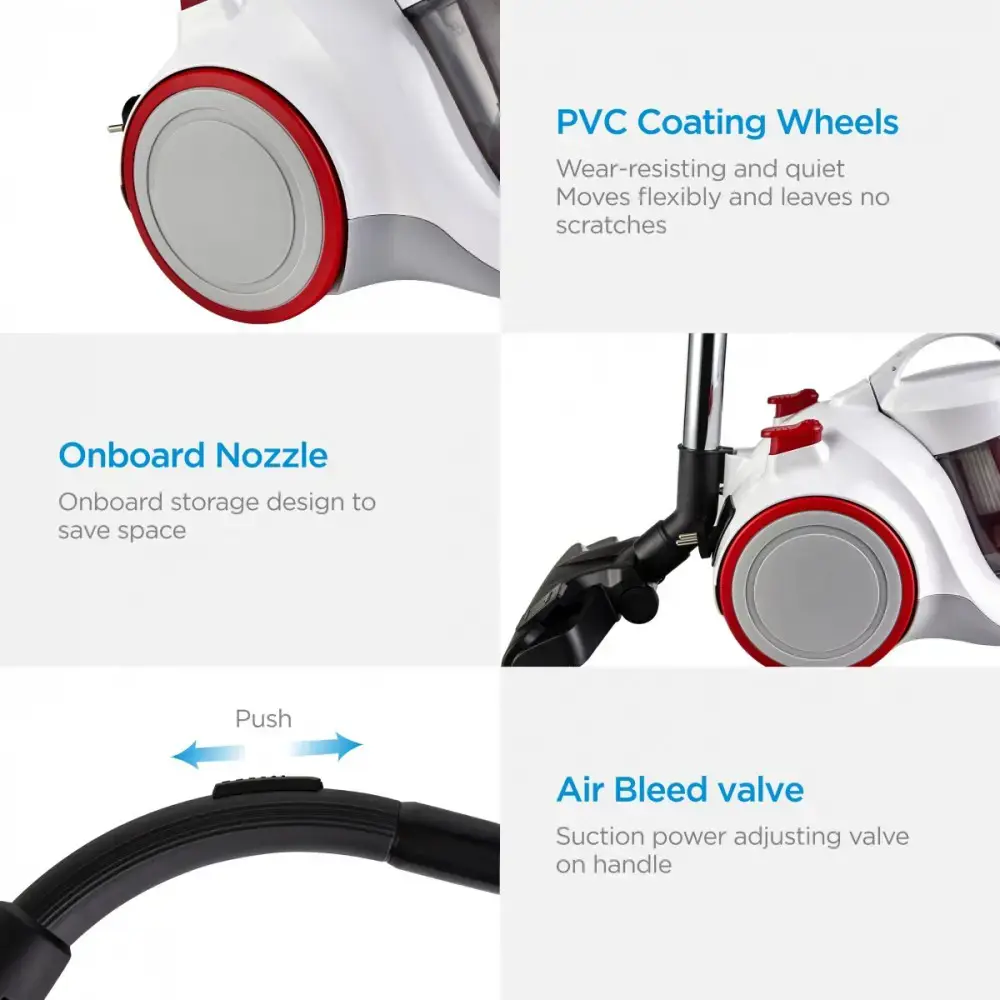 DULKIŲ SIURBLYS C5 MC01PLWH MP