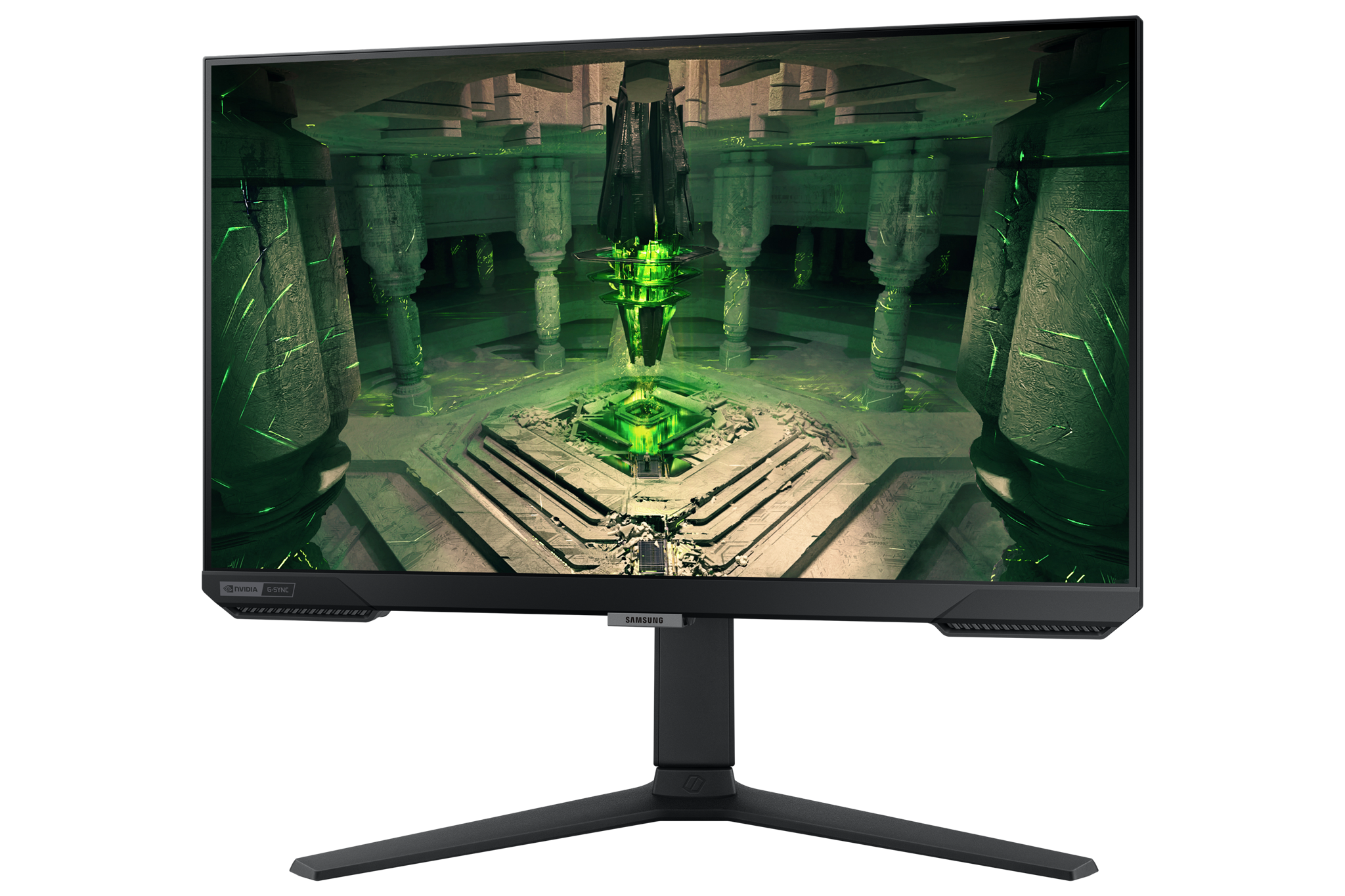 Monitorius Samsung Odyssey LS25BG400EUXEN, 63.5 cm (25"), 1920 x 1080 pixels, Full HD, IPS, 1 ms, Black