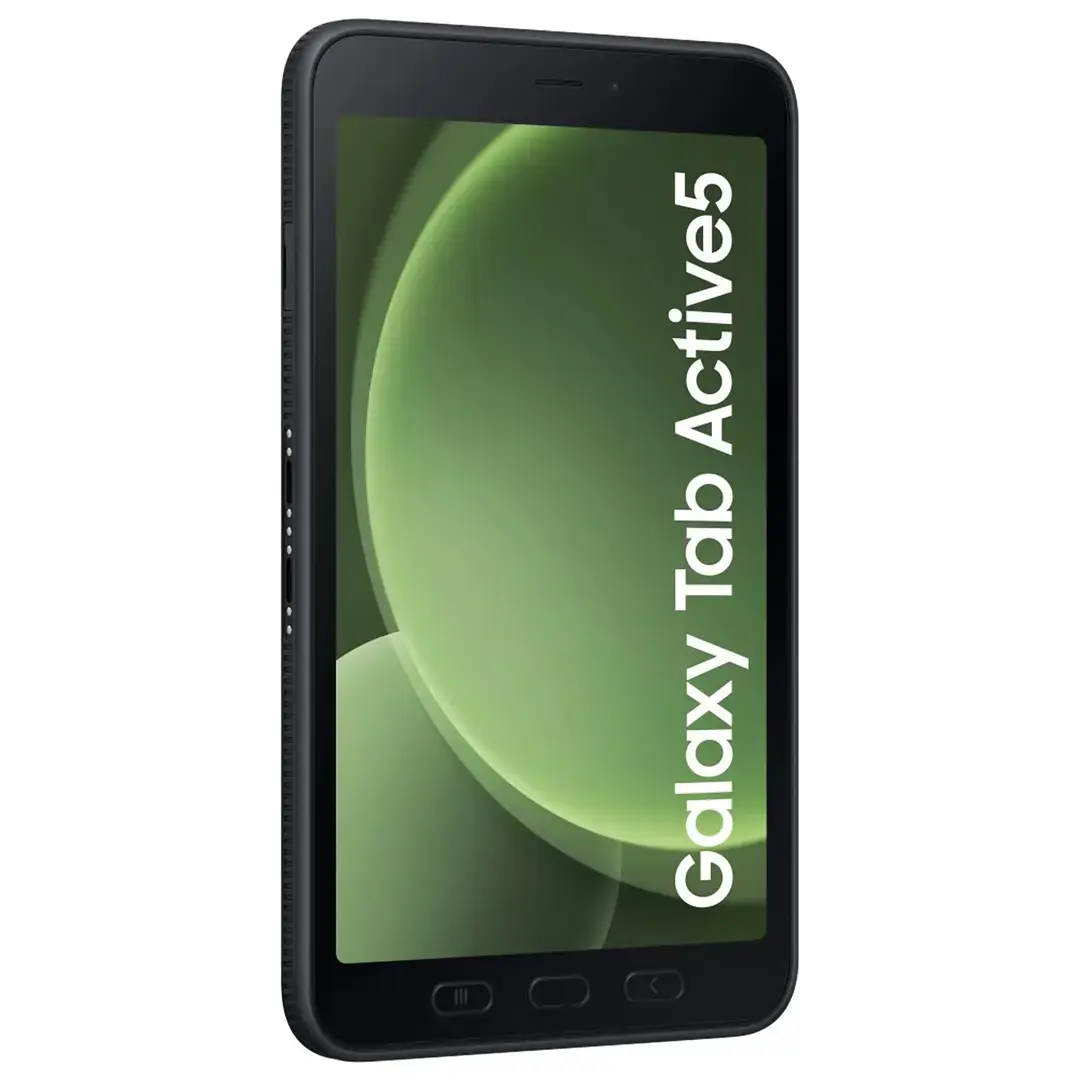 Samsung Galaxy Tab Active5 Enterprise Edition, 20.3 cm (8"), 1920 x 1200 pixels, 128 GB, 6 GB, Android 14, Green