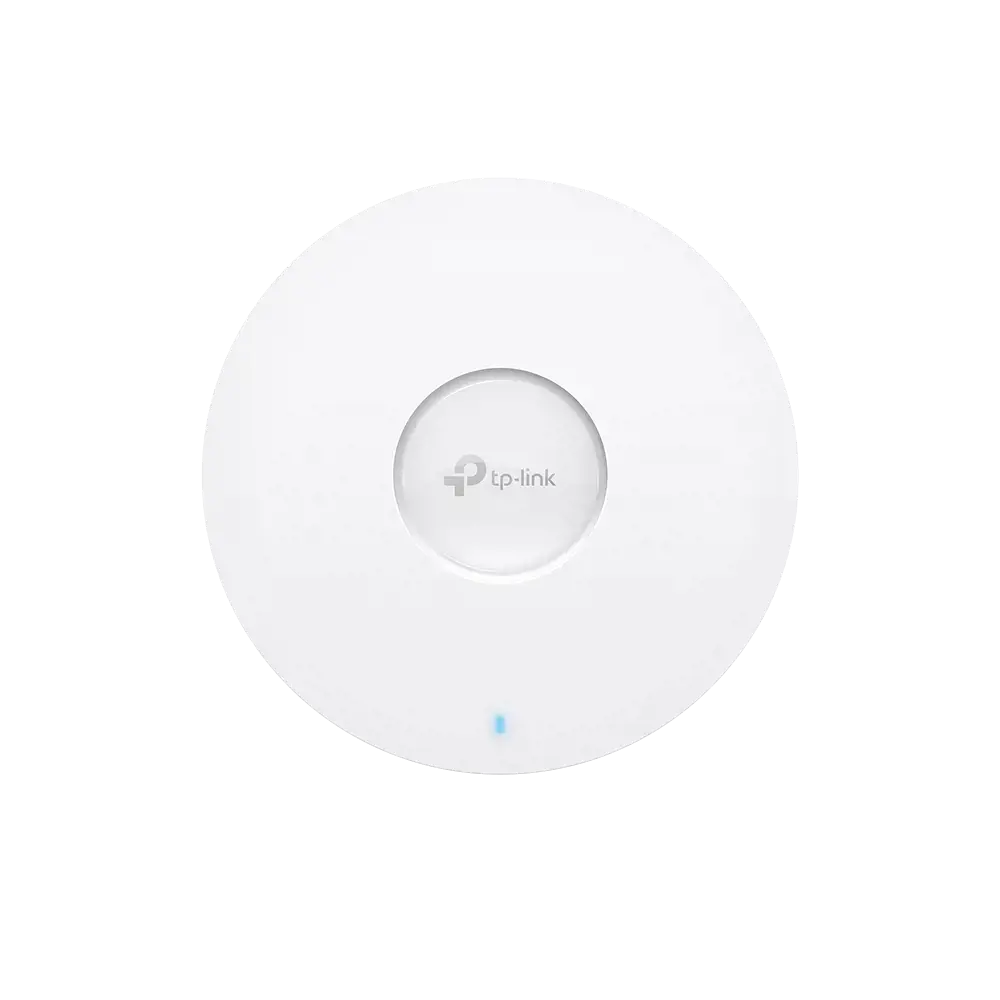 TP-Link Omada AX5400 Ceiling Mount WiFi 6 Access Point, 5400 Mbit/s, 574 Mbit/s, 4804 Mbit/s, 10,100,1000,2500 Mbit/s, 2.4 - 5 GHz, IEEE 802.11a, IEEE 802.11ac, IEEE 802.11ax, IEEE 802.11b, IEEE 802.11g, IEEE 802.11n