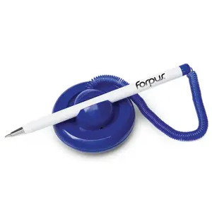Rašiklis su stoveliu FORPUS TABLE-PEN, 0,7 mm, mėlyna rašalo spalva