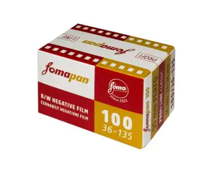 Fomapan 100 135-36 packed in "RETRO PAN-Box"