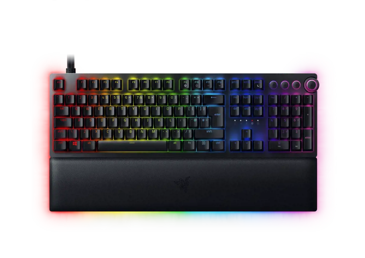 RAZER Huntsman V2 Pro - JAV išdėstymo klaviatūra