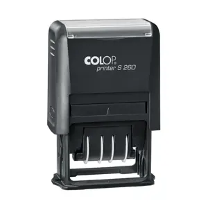 Korpusas PRINTER S260, juodas korpusas su mėlyna pagalvėle