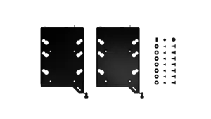 "Fractal Design" FD-A-TRAY-001, universalus, standžiojo disko laikiklis, plienas, juodas, 2,5, 3,5 colio, Define 7 Define 7 XL