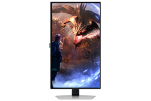 Samsung G60SD, 68.6 cm (27"), 2560 x 1440 pixels, Quad HD, OLED, 0.03 ms, Silver