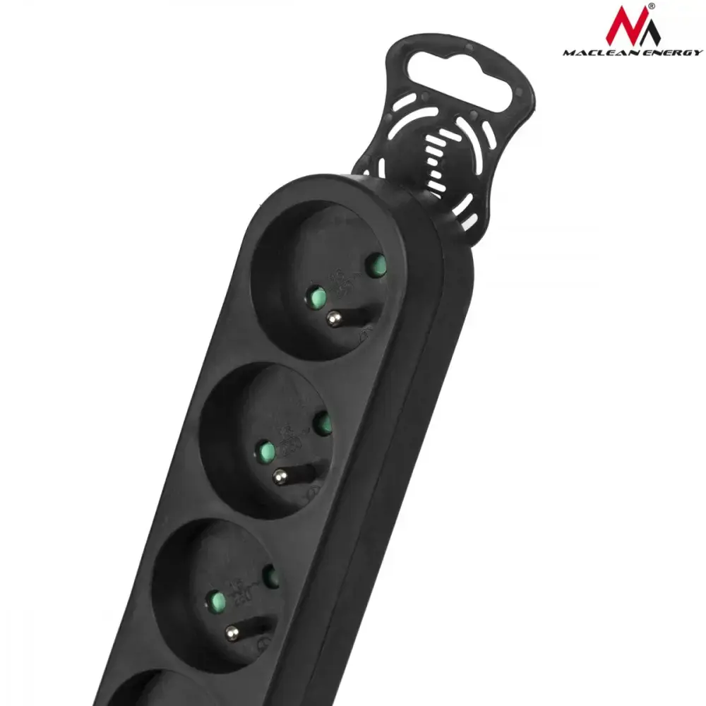 Maitinimo juosta 5g 5m MCE185 2300W juoda