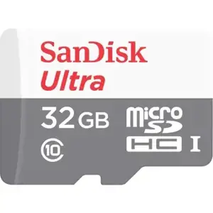 SanDisk Ultra Light microSDHC 32GB 100MB/s 10 klasės; EAN: 619659184384