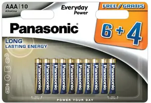 "Panasonic Everyday Power" akumuliatorius LR03EPS/10BW (6+4)