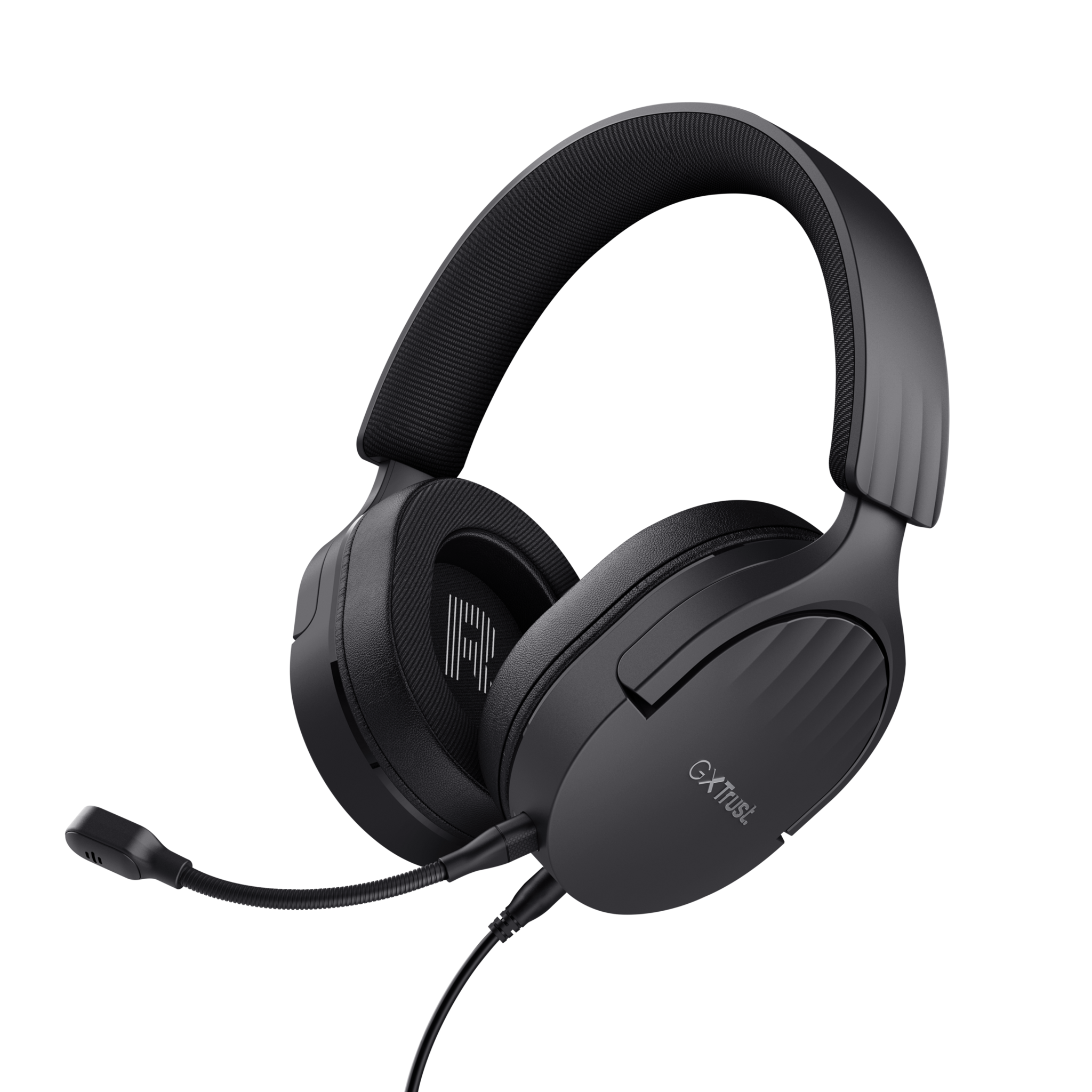 "Trust GXT 489 FAYZO", laidinės, žaidimų, 20 - 20000 Hz, 256 g, ausinės, juodos spalvos