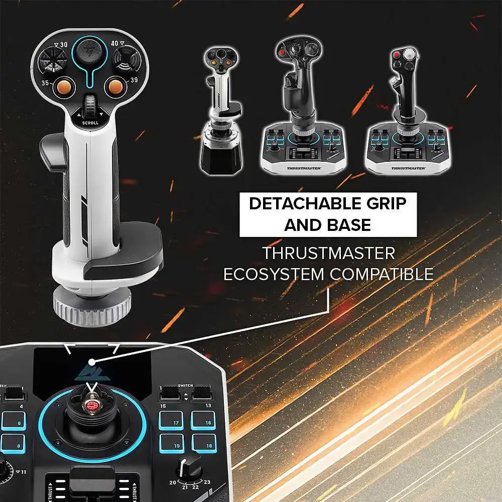 Thrustmaster SOL-R 2 Hosas WW | White/Black