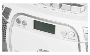 JVC RC-E451W CD player Portable CD player White
