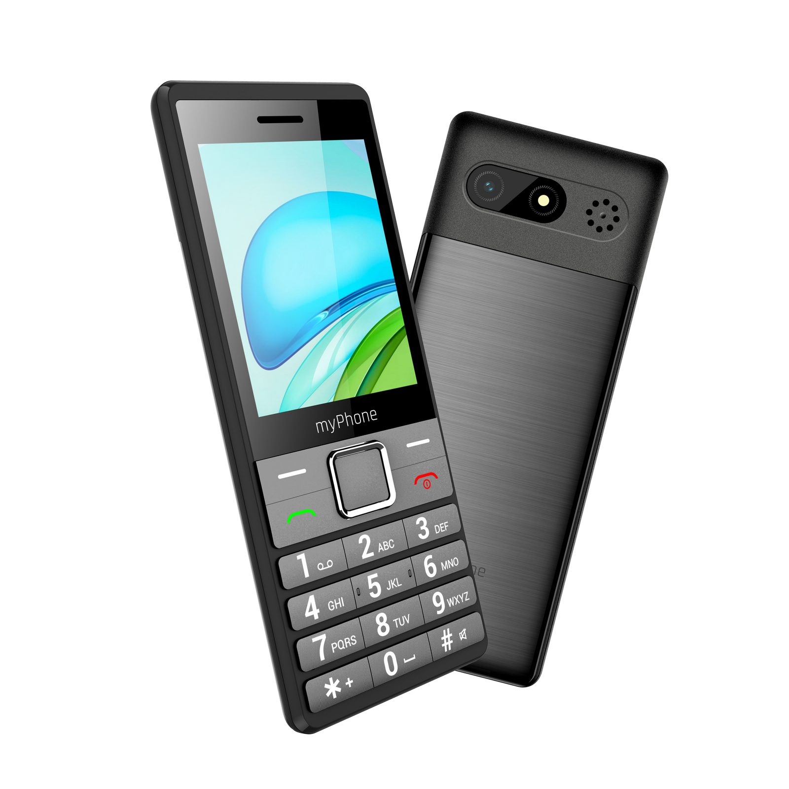 myPhone 7340 LTE | Silver | 2.8 " | IPS | 48 MB | 128 MB | Dual SIM | 3G | Main camera resolution 2 MP | 1400 mAh