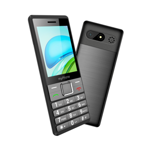 myPhone 7340 LTE | Silver | 2.8 " | IPS | 48 MB | 128 MB | Dual SIM | 3G | Main camera resolution 2 MP | 1400 mAh