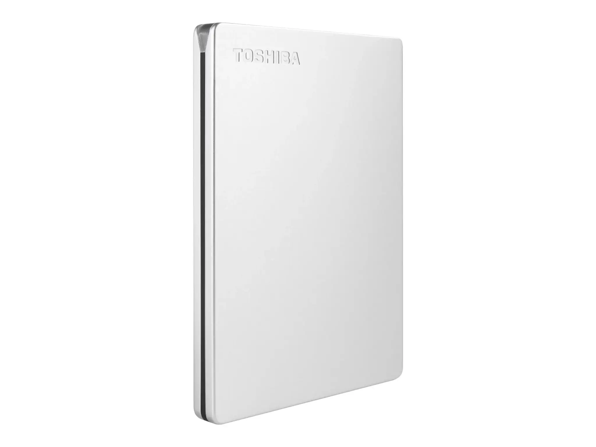 TOSHIBA "Canvio Slim" 1TB USB3.2 sidabrinis