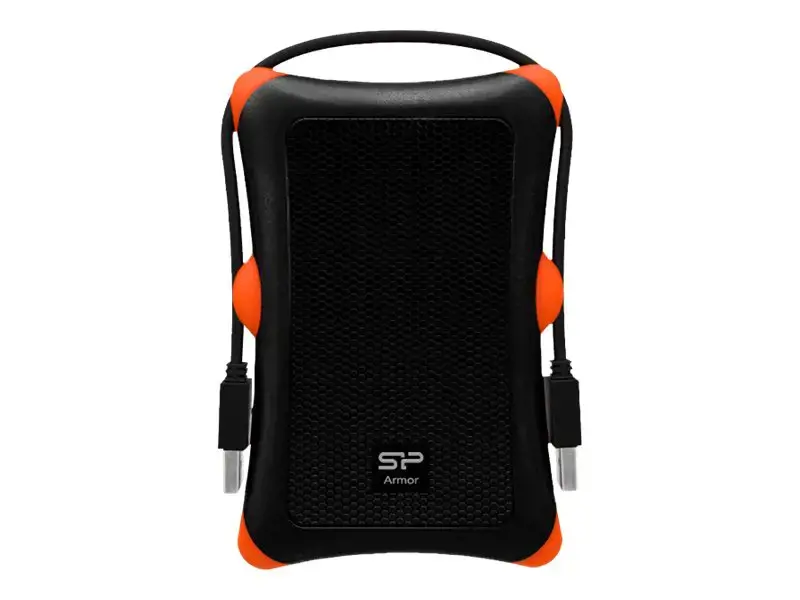 SILICONPOW SP000HSPHDA30S3K "Silicon Power" išorinis 2,5 HDD korpusas A30 SATA, USB 3.0, apsaugotas nuo smūgių, juodas