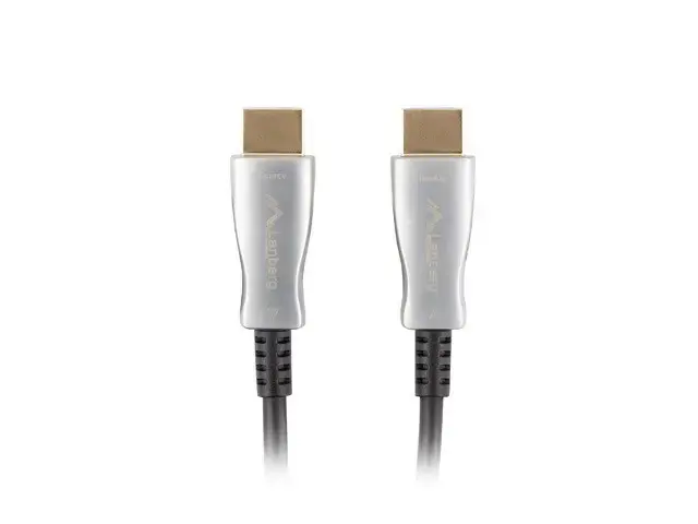 LANBERG HDMI v2.0 M/M kabelis 40 m optinis AOC juodas