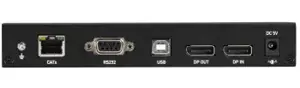 BLACKBOX KVM EXTENDER CATX - 4K SH DP USB 2.0 SERIAL AUDIO LOCAL VIDEO