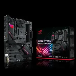ASUS ROG STRIX B550-F GAMING, AMD, "Socket AM4", 3 kartos "AMD Ryzen™ 3", 3 kartos "AMD Ryzen 5", 3 kartos "AMD Ryzen™ 7", 3 kartos..., DDR4-SDRAM, 128 GB, DIMM