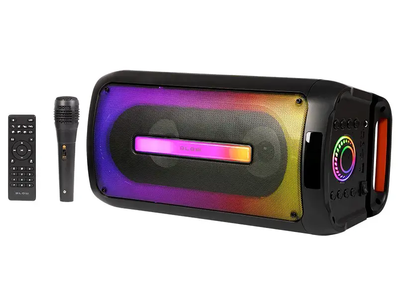 "Bluetooth" garsiakalbis "CityLIGHT" + nuotolinio valdymo pultas + mikrofonas