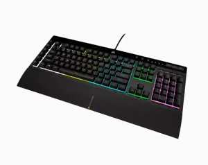 CORSAIR K55 RGB PRO žaidimų klaviatūra su foniniu RGB LED apšvietimu