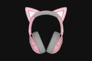 "Razer Kraken V2 Kitty BT" ausinės, belaidės, kvarcinės
