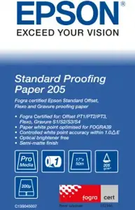 EPSON Proofing Paper Standard 17inchx50m 4430g/m  for Stylus Pro 4000-C4 4000-C8 4000-C8 PS 4800 4800