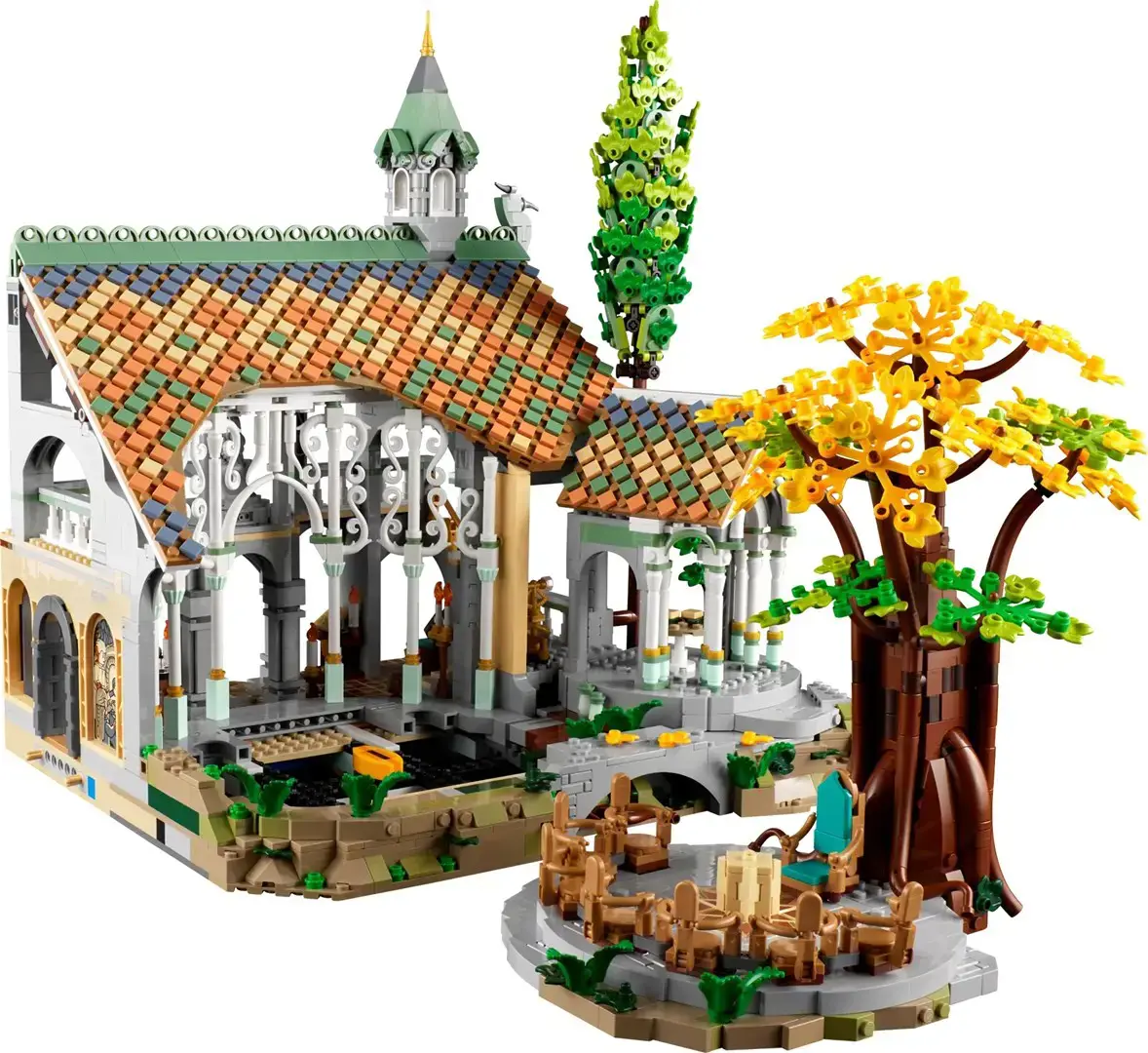 LEGO IKONOS 10316 ŽIEDŲ VALDOVAS: RIVENDELL