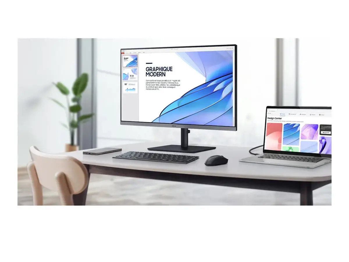 Samsung | LS27F434UAUXEN Essential | 27 " | IPS | FHD | 16:9 | 100 Hz | 5 ms | 1920 x 1080 pixels | 300 cd/m² | HDMI ports quantity 1 | Black