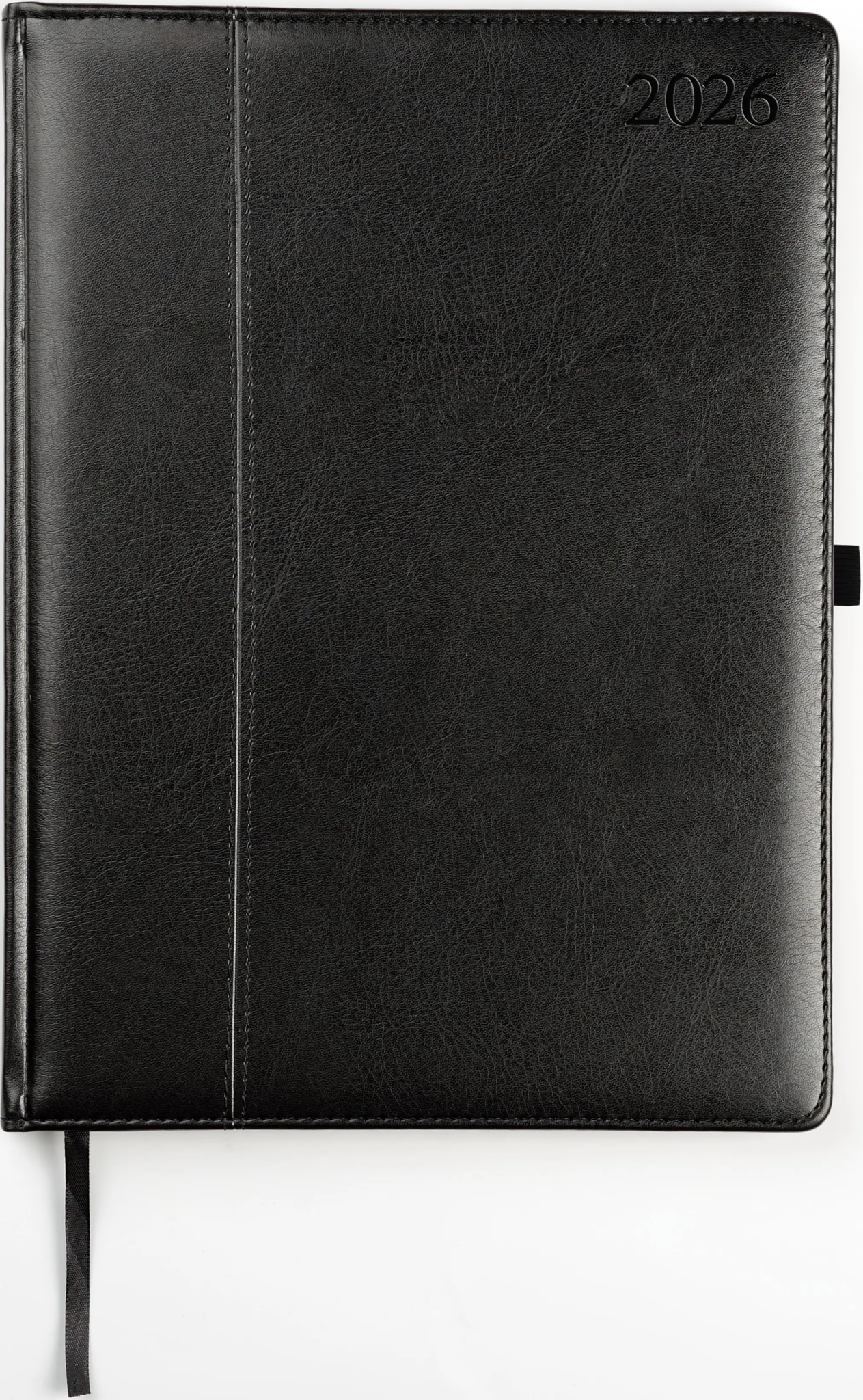 Kalendorius AMBASSADOR BLACK EDITION 2026, PU, A4, juoda (Baltic)