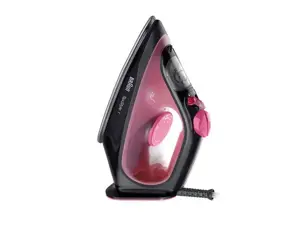 Braun TexStyle 1 Dry & Steam iron Ceramic soleplate 2000 W Black, Purple