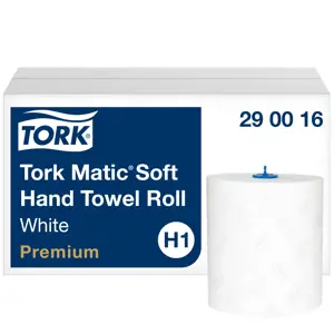 Popieriniai rankšluosčiai  TORK PREMIUM EXTRA SOFT H1, 290016, 2 sl., 21 cm x 100 m, balta sp.