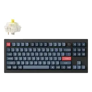 Keychron V3 Max RGB - US Layout - Hot-Swappable Gateron Jupiter Banana Wireless Keyboard