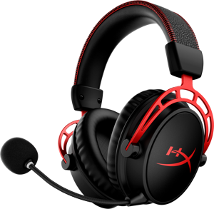 "HyperX Cloud Alpha" - belaidės žaidimų ausinės (juodai raudonos), belaidės, 15 - 21000 Hz, žaidimų…