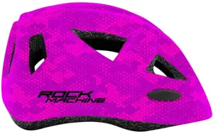 Apsauginis šalmas Rock Machine Racer, rožinė, XS/S (48-52 cm)