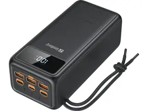 "Sandberg Powerbank" USB-C PD 130W 50000, 50000 mAh, ličio jonų (Li-Ion), 130 W, juodas