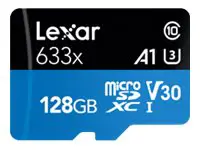 ATMINTIS MICRO SDXC 128GB UHS-I/W/ADAPTER LSDMI128BB633A LEXAR