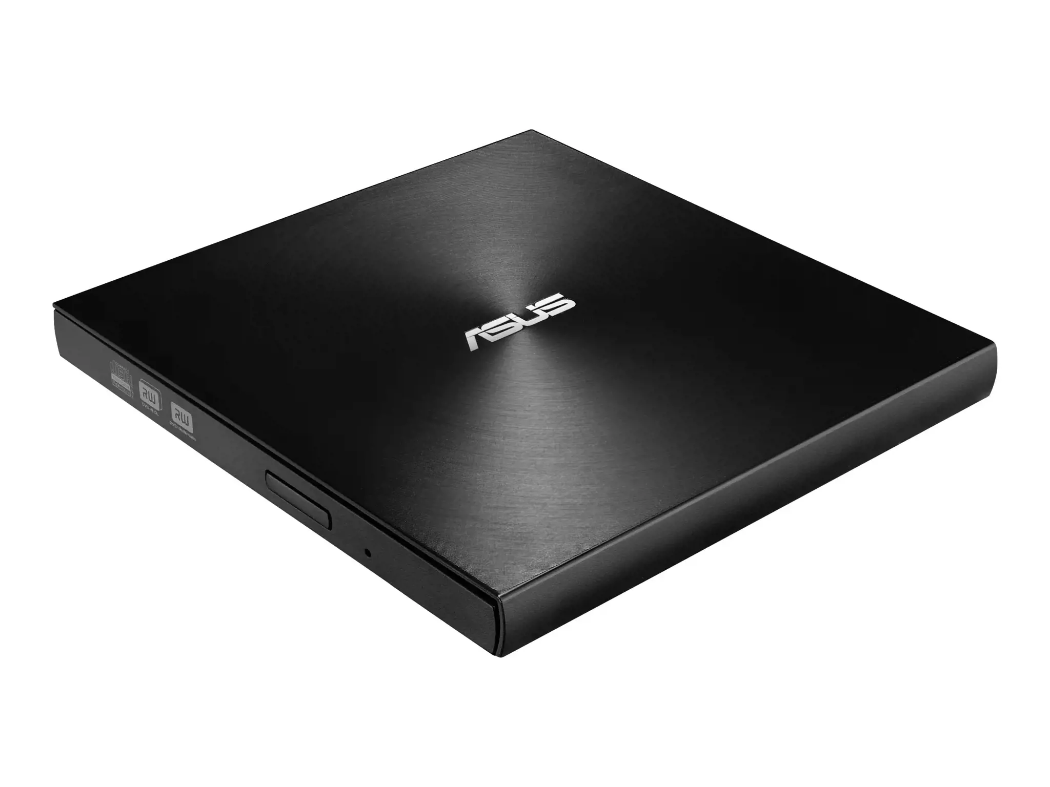 ASUS SDRW-08U7M-U, juodas, dėklas, vertikalus/horizontalus, stalinis/nešiojamasis kompiuteris, DVD±RW, USB 2.0