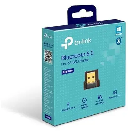 "TP-Link Bluetooth 5.0 Nano USB adapteris, A tipo USB, "Bluetooth", juodas, kompiuteris, 0-40 °C, 10-90 %