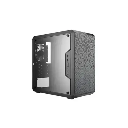 Cooler Master MasterBox Q300L MCB-Q300L-KANN-S00 Šoninis langas, USB 3.0 x 2, Mic x1, Spk x1, juoda, Micro ATX, maitinimo šaltinis pridedamas Ne