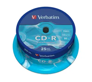VERBATIM CD-R DL 700MB SU VERPSTE 1X-52X