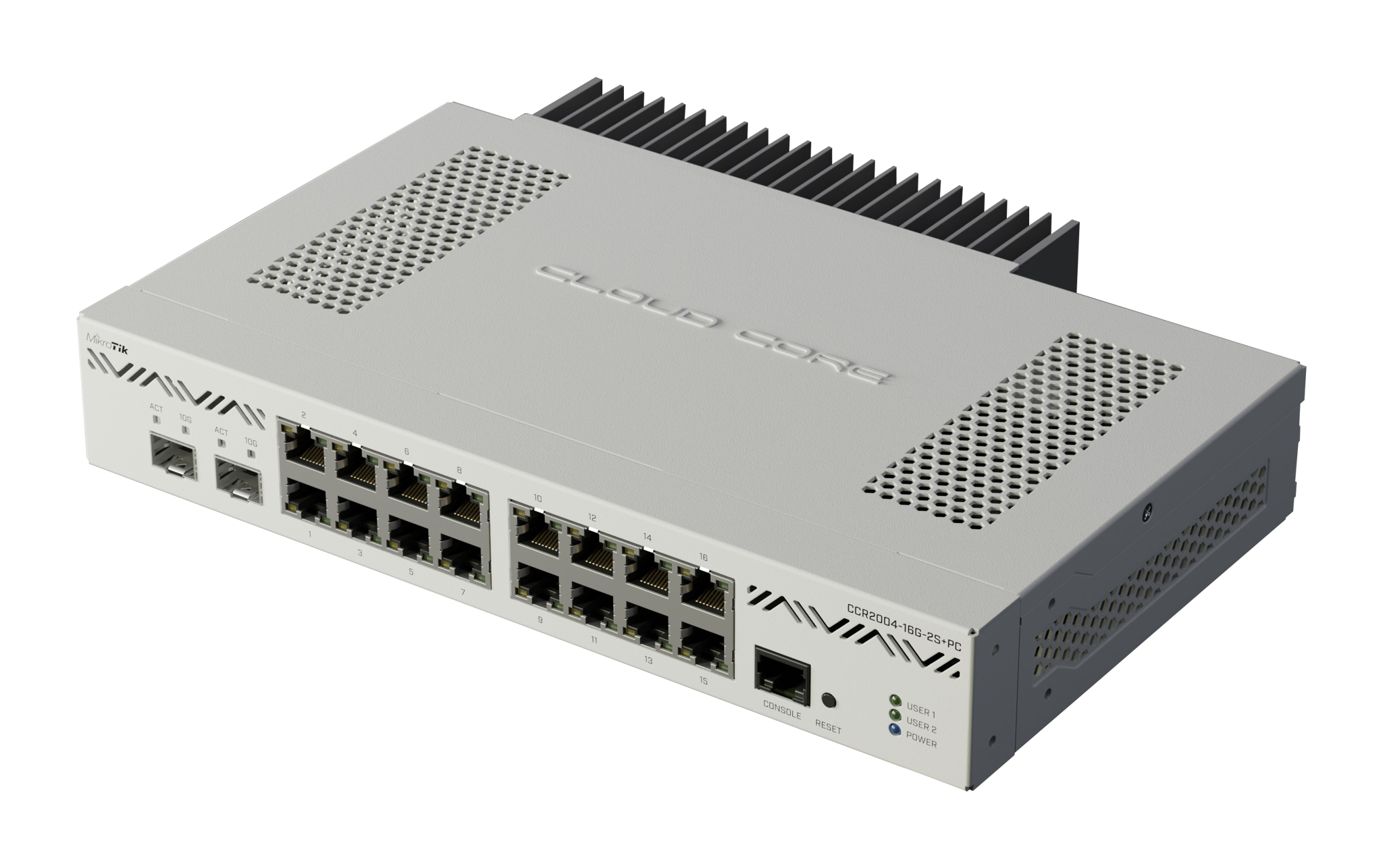 NET ROUTER 1000M 16PORT/CCR2004-16G-2S+PC MIKROTIK