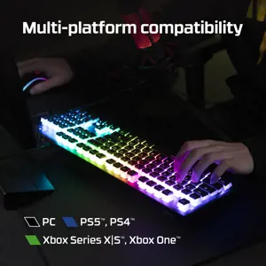 "HP HyperX Alloy Origins Core", 80 %, USB, mechaninis, RGB LED, juodas