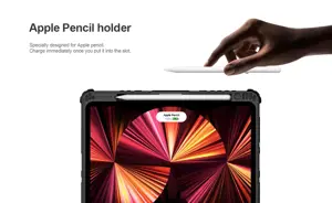 Nillkin Bumper Combo Keyboard Case for iPad Air 10.9 2020|Air 4|Air 5|Pro 11 2020|2021|2022 Black